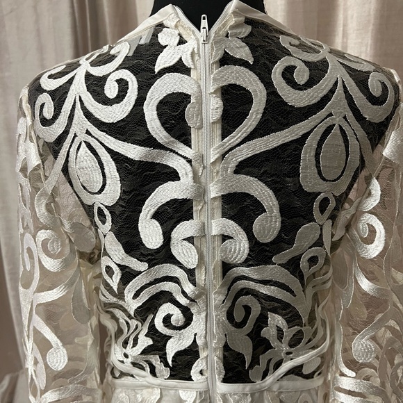 Lace See Thru Finders Mini Dress - Picture 4 of 4